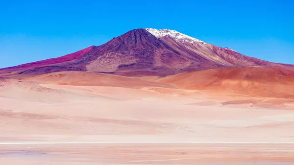 Volcán Lago Altiplano Boliviano — Foto de Stock