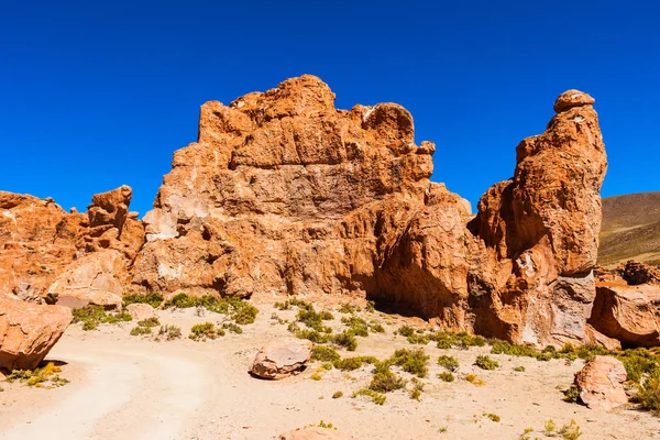 Valle Las Rocas Κοιλάδα Των Βράχων Στο Αλτιπλάνο Της Βολιβίας — Φωτογραφία Αρχείου