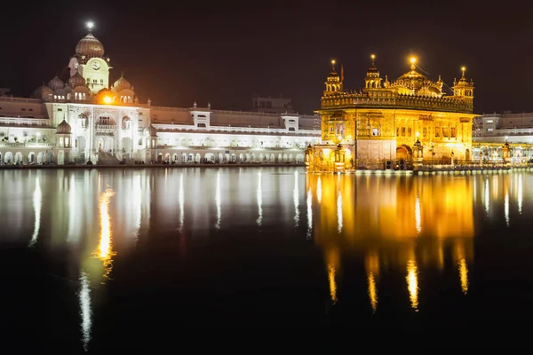 Zlatý Chrám Harmandir Sahib Amritsar Punjab Indie — Stock fotografie