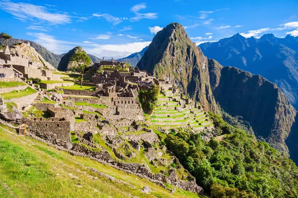 Görünüm Kayıp Nka Şehri Machu Picchu Cuzco Peru — Stok fotoğraf