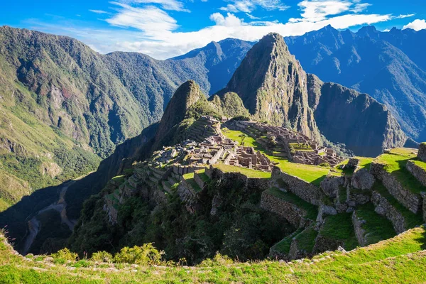 Machu Picchu Cidade Perdida Inkas Peru — Fotografia de Stock