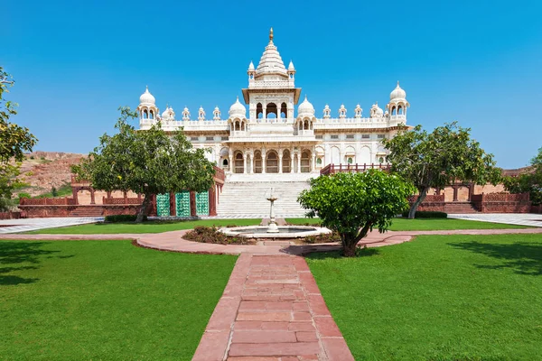 Jaswant Thada Mausoleum Jodhpur Rajasthan Indien — Stockfoto