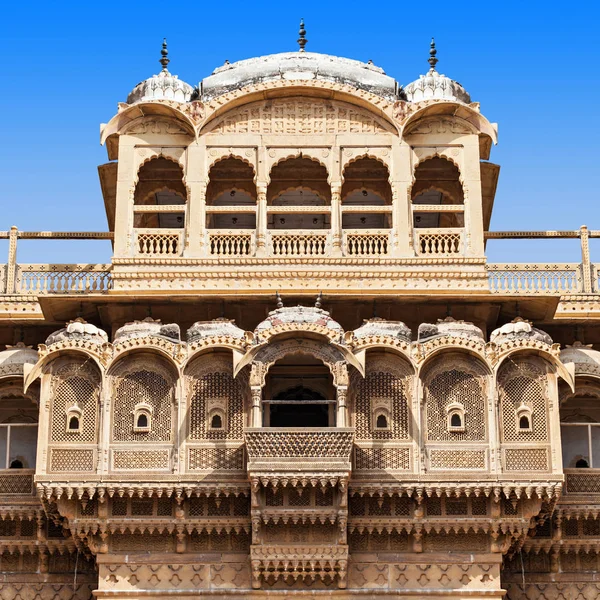 Patwon Haveli Jaisalmer Estado Rajastão Índia — Fotografia de Stock