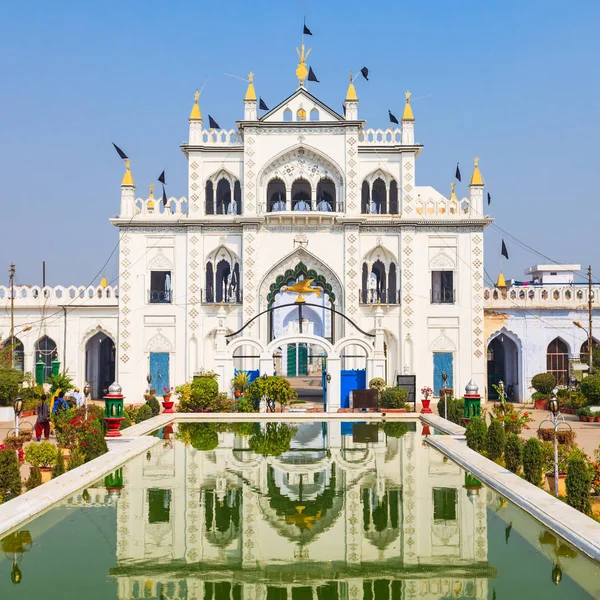 Lucknow Hindistan Bulunan Anıt Chota Imambara Hussainabad Imambara Olduğunu — Stok fotoğraf