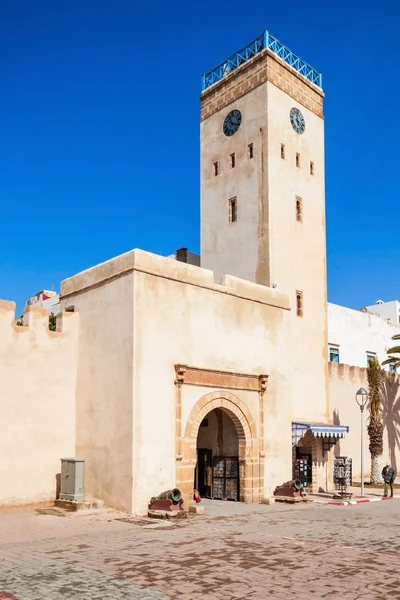 Torre Della Città Essaouira Medina Essaouira Una Città Nella Regione — Foto Stock