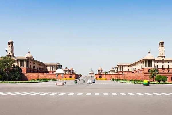 New Delhi India September Rashtrapati Bhavan Official Home President India — Stock Photo, Image