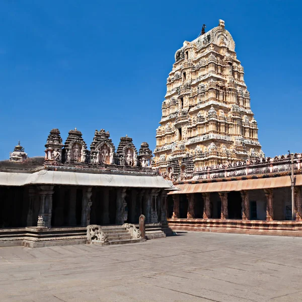 られたヴィルパカシャ ハンピ カルナータカ州 インドの寺院 — ストック写真