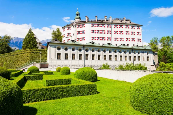 Ambras Castle Schloss Ambras Innsbruck Est Château Palais Situé Innsbruck — Photo