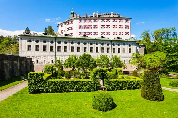 Ambras Castle Schloss Ambras Innsbruck Est Château Palais Situé Innsbruck — Photo