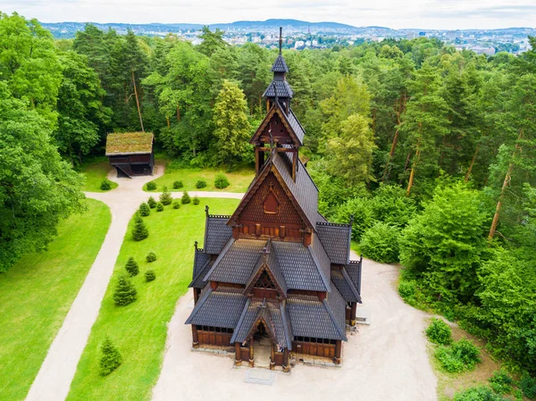 Gol Stave Church Gol Stavkyrkje Uma Igreja Stave Oslo Noruega — Fotografia de Stock