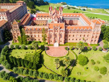 University Center or Comillas Pontifical University or Universidad Pontificia is a private university in Comillas, Spain clipart