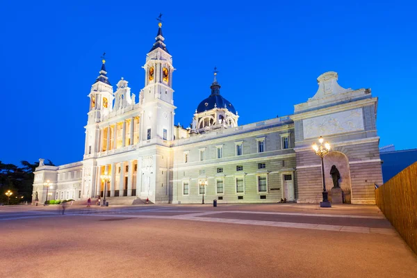 Catedral Almudena Santa Maria Real Almudena Una Iglesia Católica Madrid —  Fotos de Stock