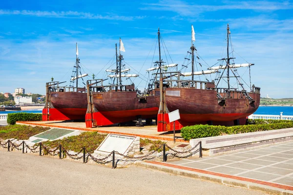 Man Sea Ship Museum Museo Hombre Mar Nel Parco Della — Foto Stock