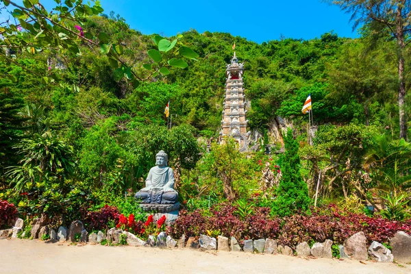 Pagode Temple Dans Les Montagnes Marbre Dans Ville Danang Vietnam — Photo