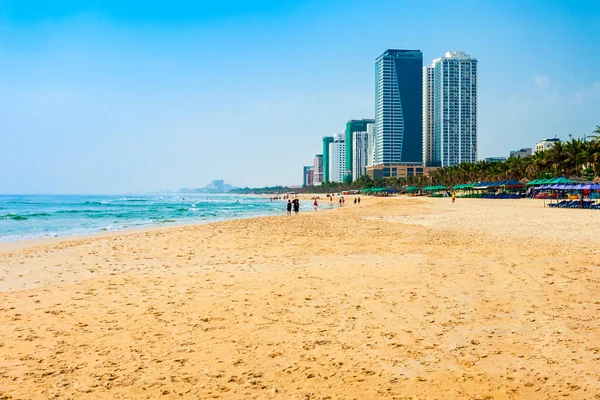 Danang Khe Spiaggia Della Città Nel Centro Della Città Nang — Foto Stock