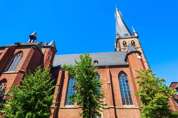 Basilika Lambertus Uma Igreja Católica Cidade Dusseldorf Alemanha — Fotografia de Stock