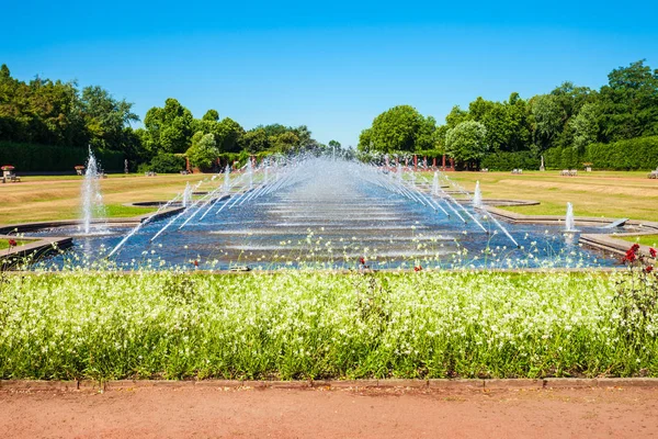 Nordpark Jest Publiczny Zielonej Okolicy Dzielnicy Stockum Dusseldorf City Niemczech — Zdjęcie stockowe