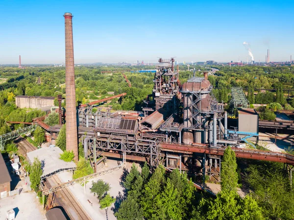 Landschaftspark Industriell Offentlig Park Duisburg Tyskland — Stockfoto