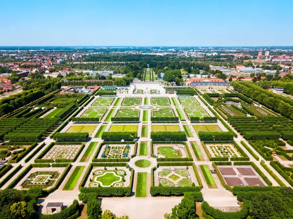 Herrenhausens Trädgårdar Herrenhausens Palace Ligger Hannover Tyskland — Stockfoto