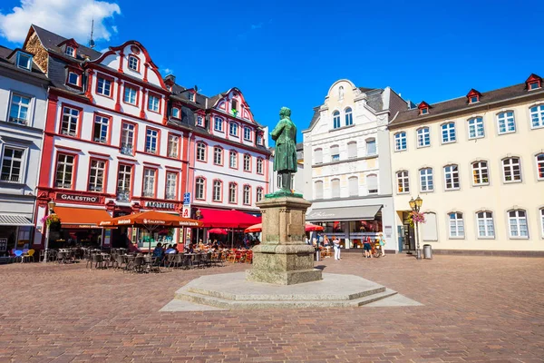 Koblenz Niemcy Czerwca 2018 Plac Jezuitów Lub Jesuitenplatz Starym Mieście — Zdjęcie stockowe
