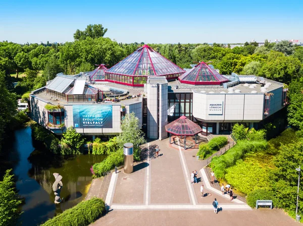 Dusseldorf Germany July 2018 Aquazoo Lobbecke Museum Aquarium Museum Located — Stock Photo, Image