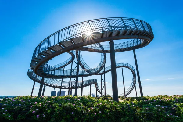 Duisburg Germania Luglio 2018 Tiger Turtle Magic Mountain Installazione Arte — Foto Stock