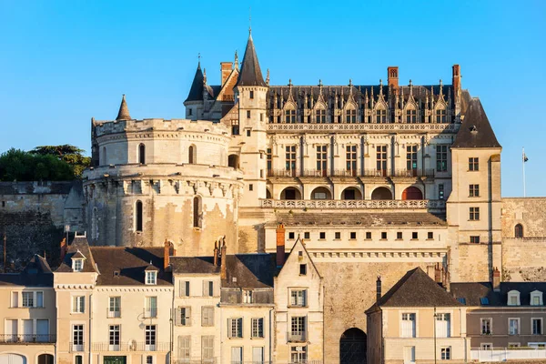 Chateau Amboise Amboise Stad Loiredalen Frankrike — Stockfoto