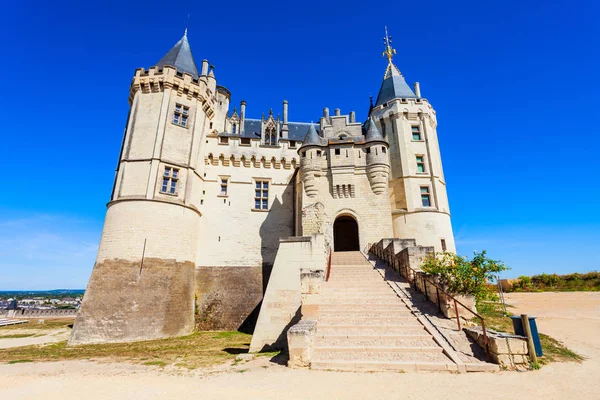 Castelo Chateau Saumur Cidade Saumur Loire Valler França — Fotografia de Stock