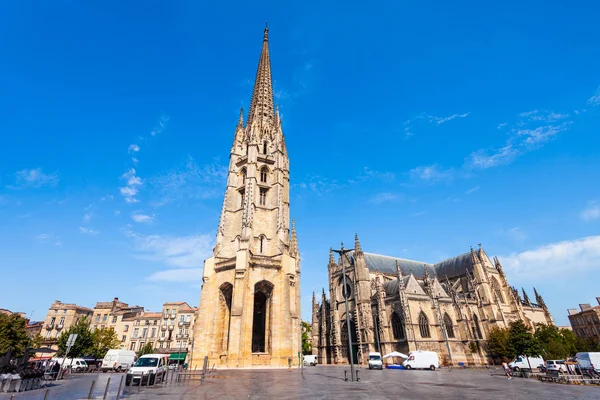 Basílica São Miguel Bordeaux Uma Igreja Gótica Flamboyant Cidade Bordeaux — Fotografia de Stock