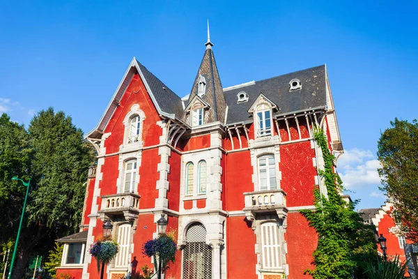 Municipio Mairie Trova Nella Città Lourdes Francia — Foto Stock