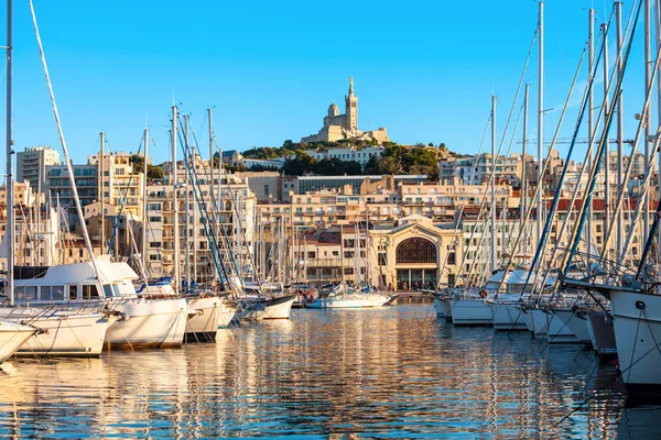 Puerto Viejo Marsella Marsella Segunda Ciudad Más Grande Francia — Foto de Stock
