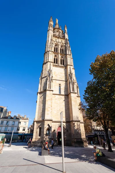 Bordeaux Francie Září 2018 Katedrála Svatého Ondřeje Bordeaux Nebo Cathédrale — Stock fotografie