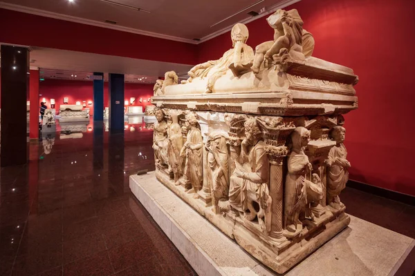 Antalya Turkey Září 2014 Archeologické Muzeum Antalya Jedním Největších Tureckých — Stock fotografie
