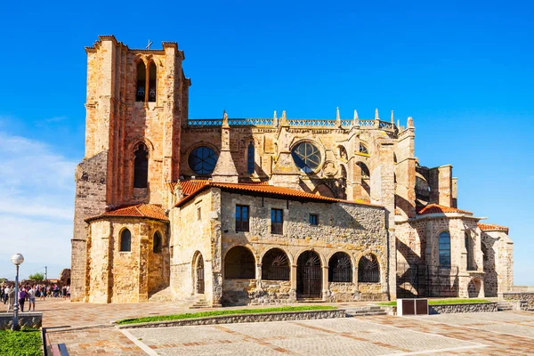 Igreja de Santa Maria, Castro Urdiales — Fotografia de Stock