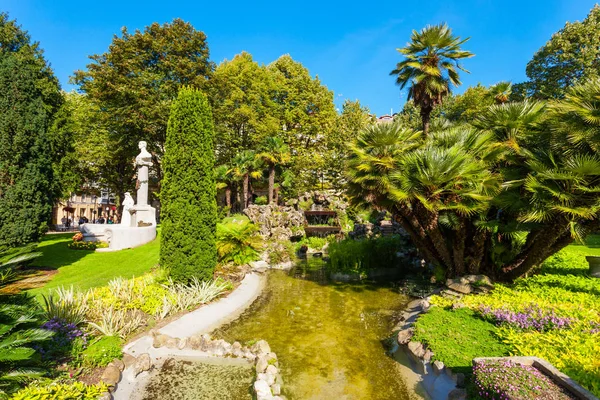 Parque público en San Sebastián — Foto de Stock