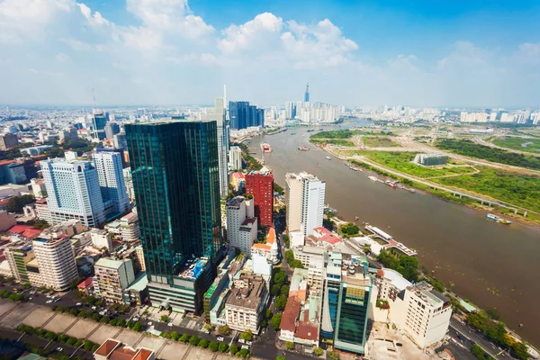 Ho Chi Minh vue aérienne — Photo