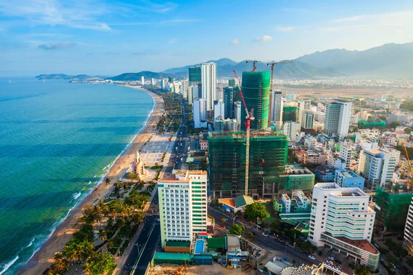 Vista aérea del horizonte de Nha Trang — Foto de Stock