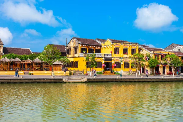 Hoi An oude stad Riverfront — Stockfoto