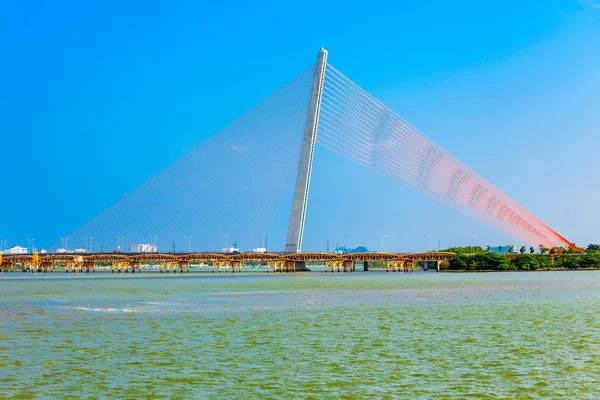 Nguyen Van Troi Tran bridge — Stok fotoğraf