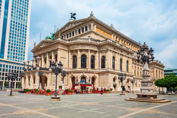 Παλιά Όπερα ή Alte Oper, Φρανκφούρτη — Φωτογραφία Αρχείου