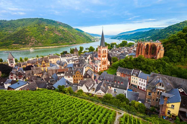 Bacharach old town in Germany — Stock Photo, Image