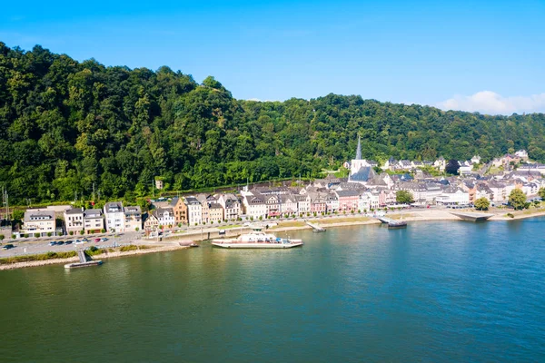 Sankt Goar town in Germany — Stock Photo, Image