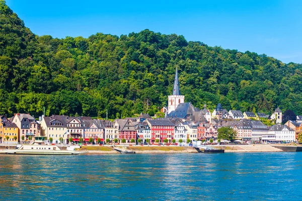 Sankt Goar città in Germania — Foto Stock