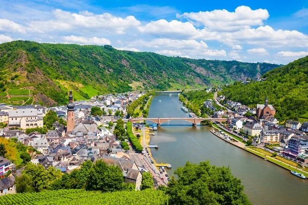 Cochem town aerial view, Germany — Stock Photo, Image