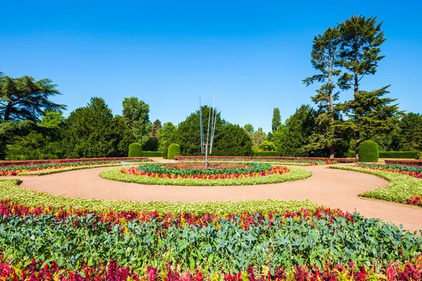 Nordpark public green area, Dusseldorf — Stock Photo, Image