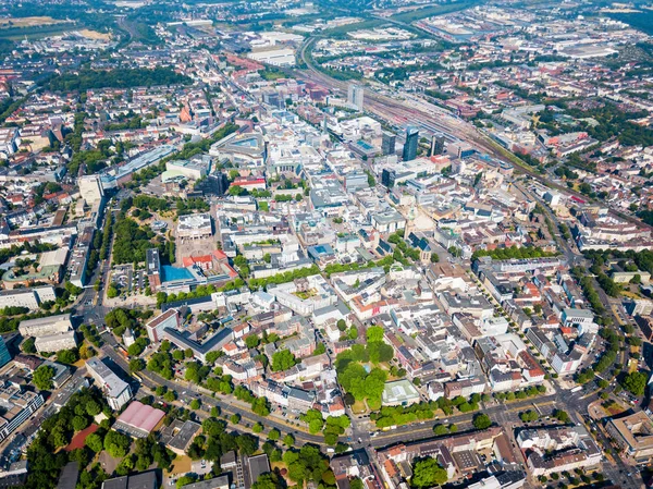 Dortmund city centre aerial view — Stock Photo, Image