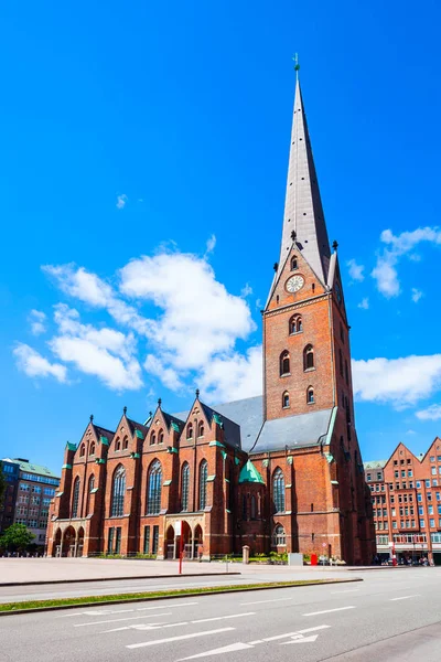 Igreja de São Pedro em Hamburgo — Fotografia de Stock