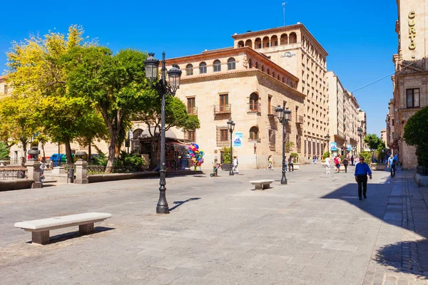 Voetgangersstraat in Salamanca, Spanje — Stockfoto