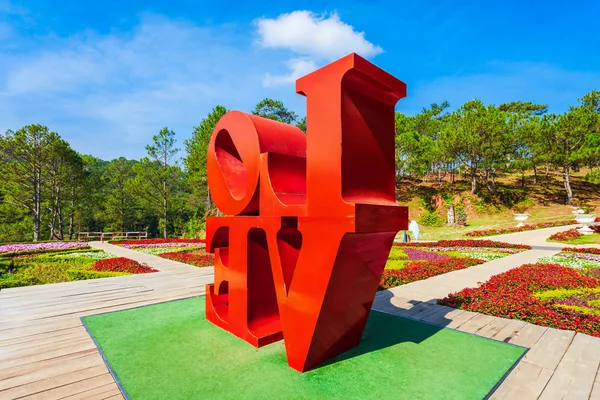 Valley of Love Park, Dalat — Stockfoto