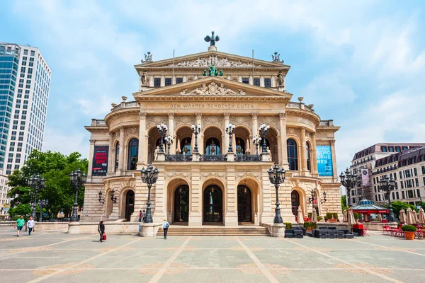 Alte Oper oder Alte Oper, Frankfurt — Stockfoto